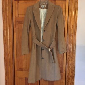 ✨Gorgeous H&M premium belted wool coat